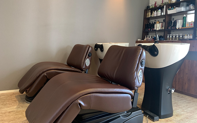 シャンプーブース